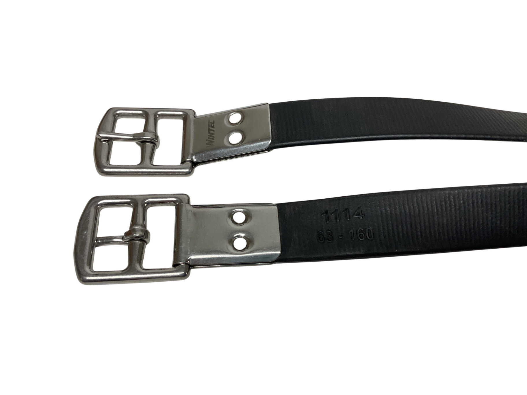 Wintec Slimline Stirrup Leathers 63 Black