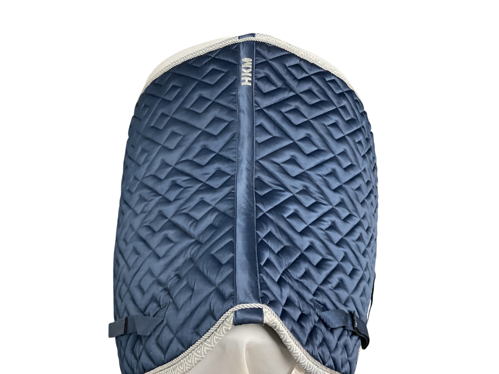 HKM Satin Dressage Saddle Pad Navy