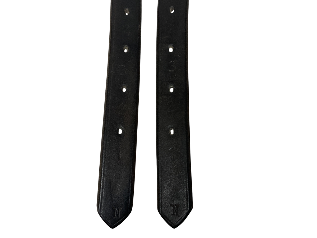Solid Leather Stirrup leathers 62 BRN