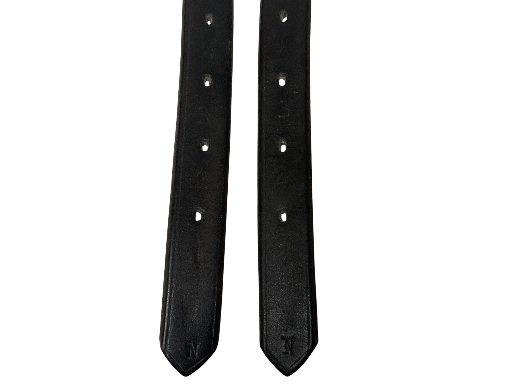 Solid Leather Stirrup leathers 62 BRN