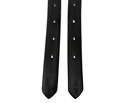 Solid Leather Stirrup leathers 62 BRN