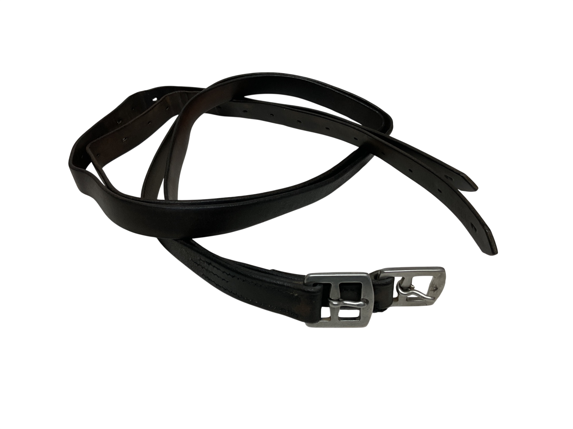 Solid Leather Stirrup leathers 62 BRN