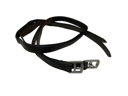 Solid Leather Stirrup leathers 62 BRN