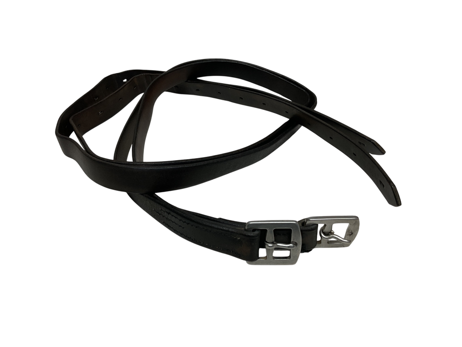 Solid Leather Stirrup leathers 62 BRN