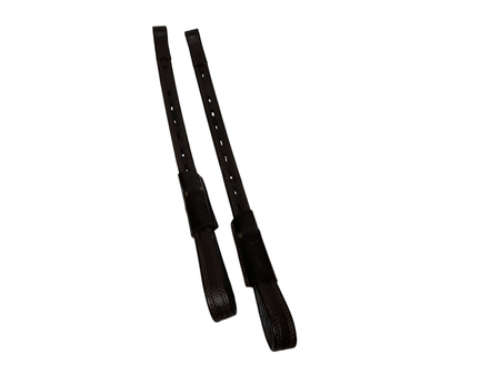 Prestige Ideal Dressage Mono Stirrup Leathers DK BRN
