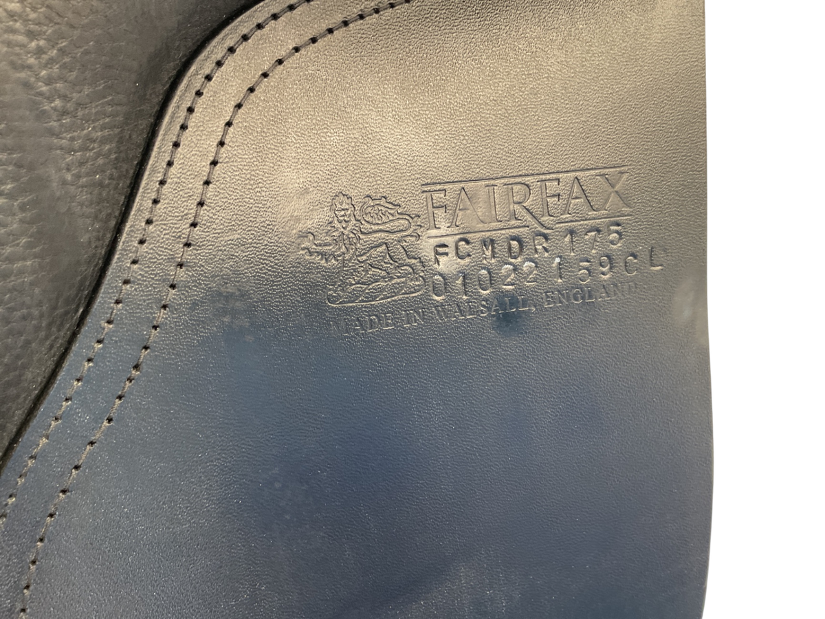 Fairfax Classic Dressage with Moveable Block 17.5 Black