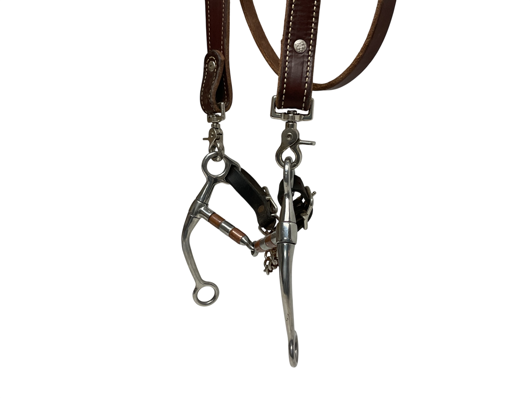 Weaver Leather Draft Headstall with Bit