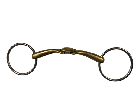 Neue Schule Turtle Top with Flex Loose Ring Snaffle Bit 5.25" 