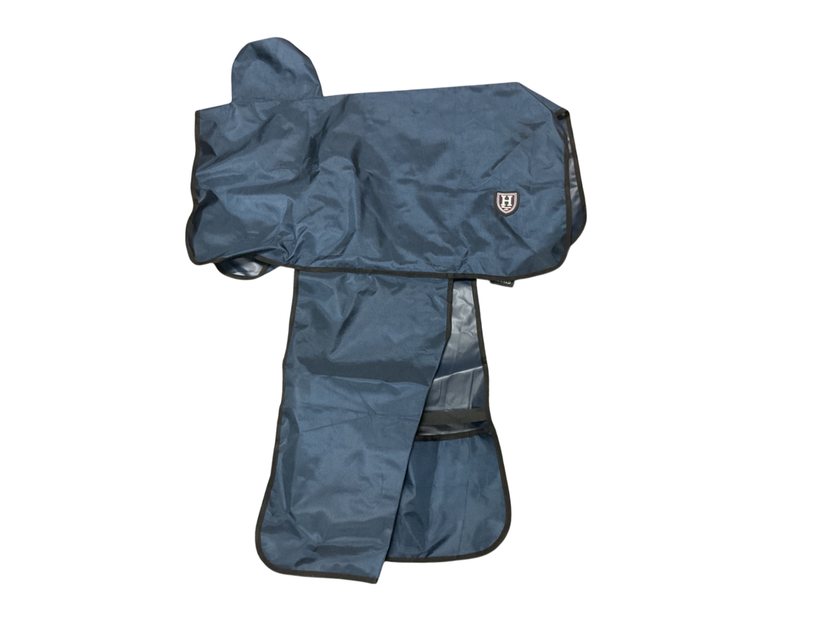 Harrison Howard Saddle Skinz 600 Denier Splash-Resistant Western Saddle Cover Blue