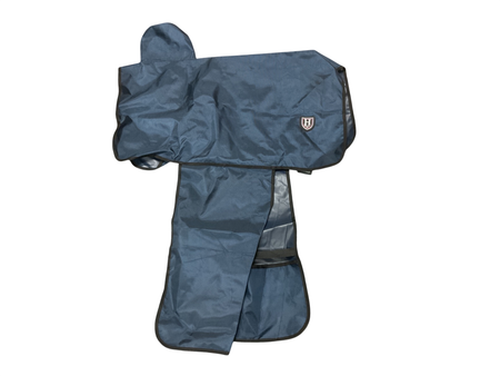 Harrison Howard Saddle Skinz 600 Denier Splash-Resistant Western Saddle Cover Blue