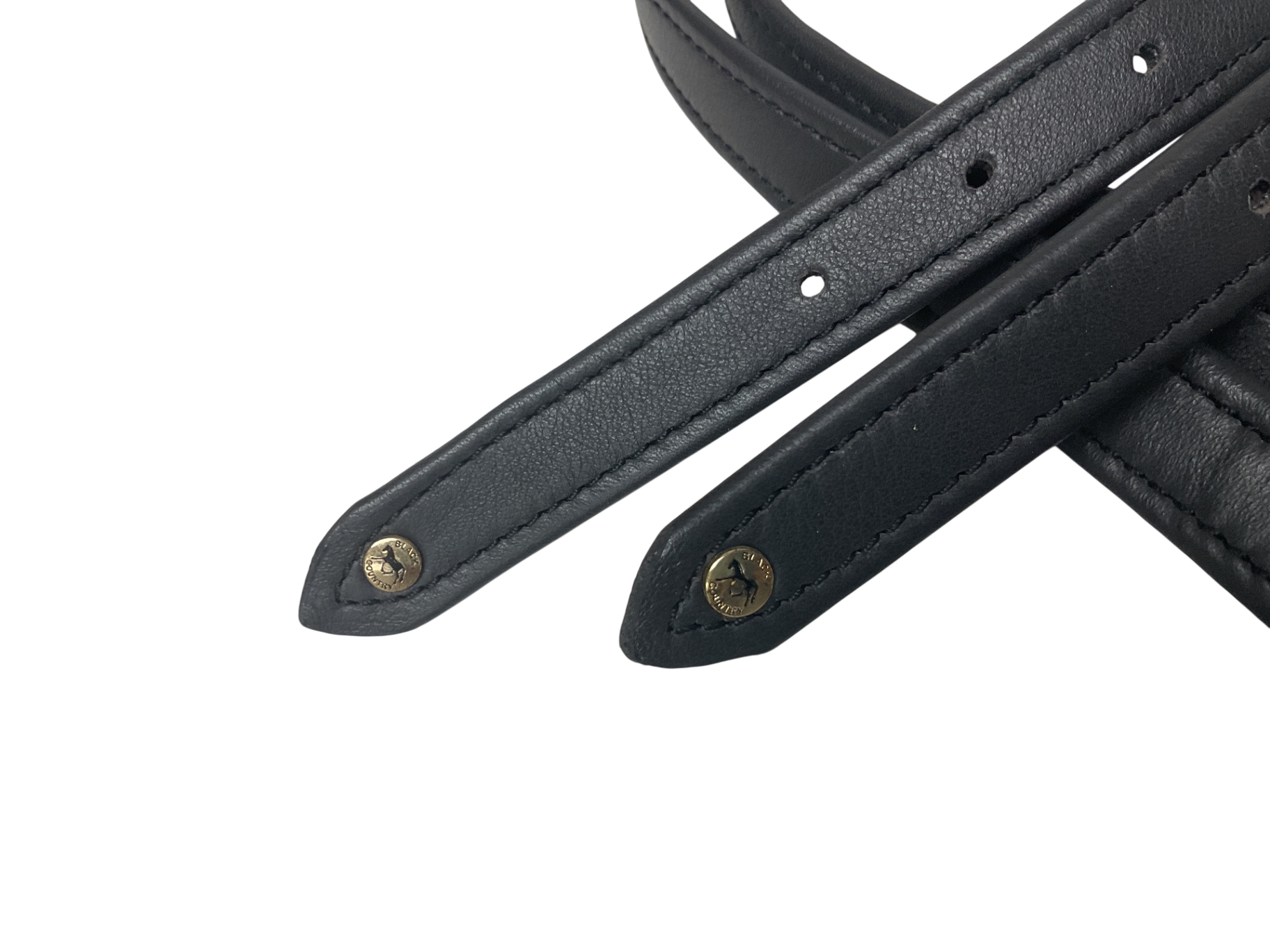 Black Country Wrapped Stirrup Leathers 60 Dk Brown