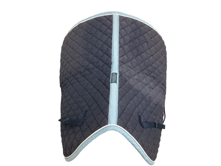 Dover Saddlery All Purpose Saddle Pad NVY/LT BLUE
