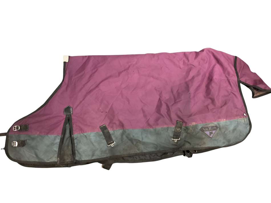 Saxon Light T/O Blanket 75 PRPL/GRAY