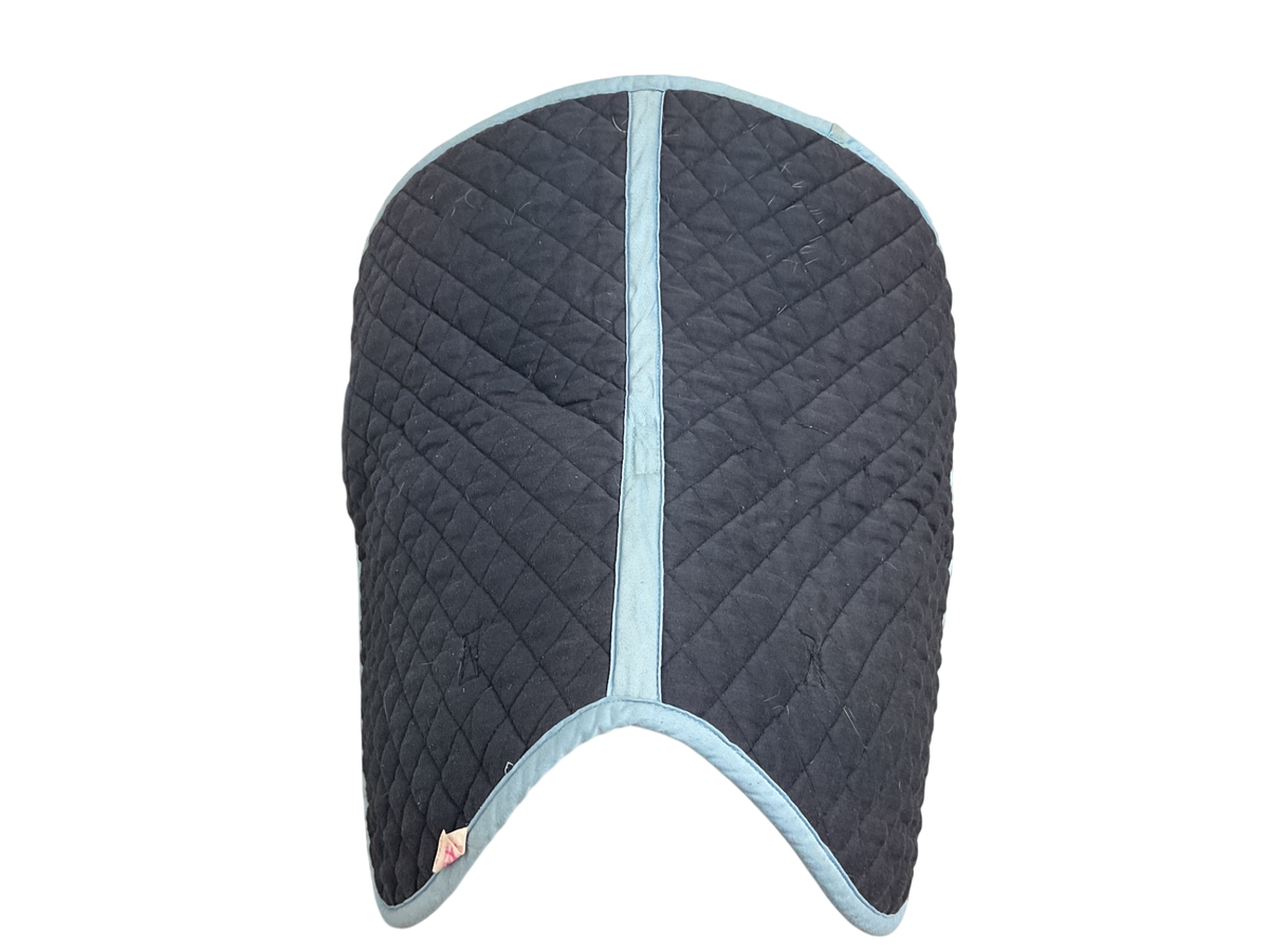 Dover Saddlery All Purpose Saddle Pad NVY/LT BLUE