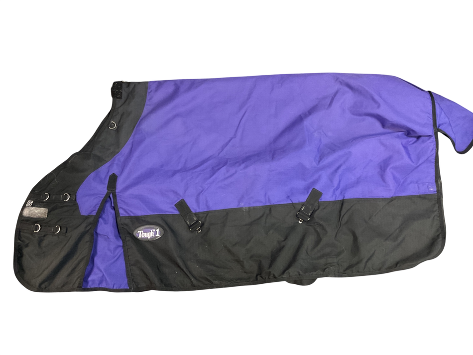 Tough 1 Horse T/O Blanket 75 PRPL/BLK