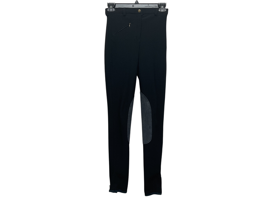 Tuff Rider Knee Path Breeches 28 BLK
