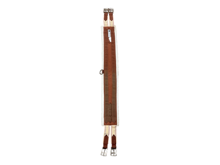 Kincade Equalizing Fleece Jump Girth 44” Brown