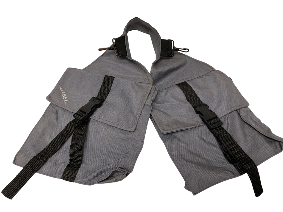 Mabel Western Cantle Bags GRAY