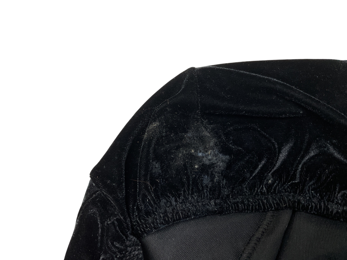 Troxel Riding Velvet Spandex Helmet Cover BLK