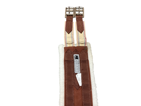 Kincade Equalizing Fleece Jump Girth 44” Brown