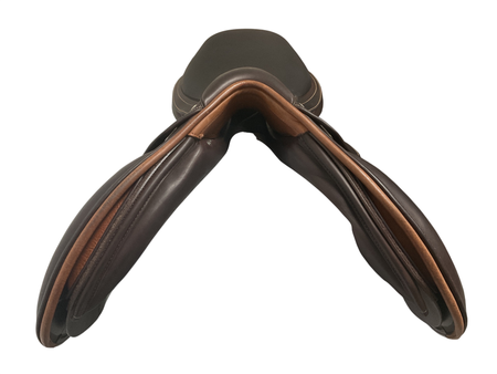 Bates Victrix Jump Saddle 17.5 BRN/TAN
