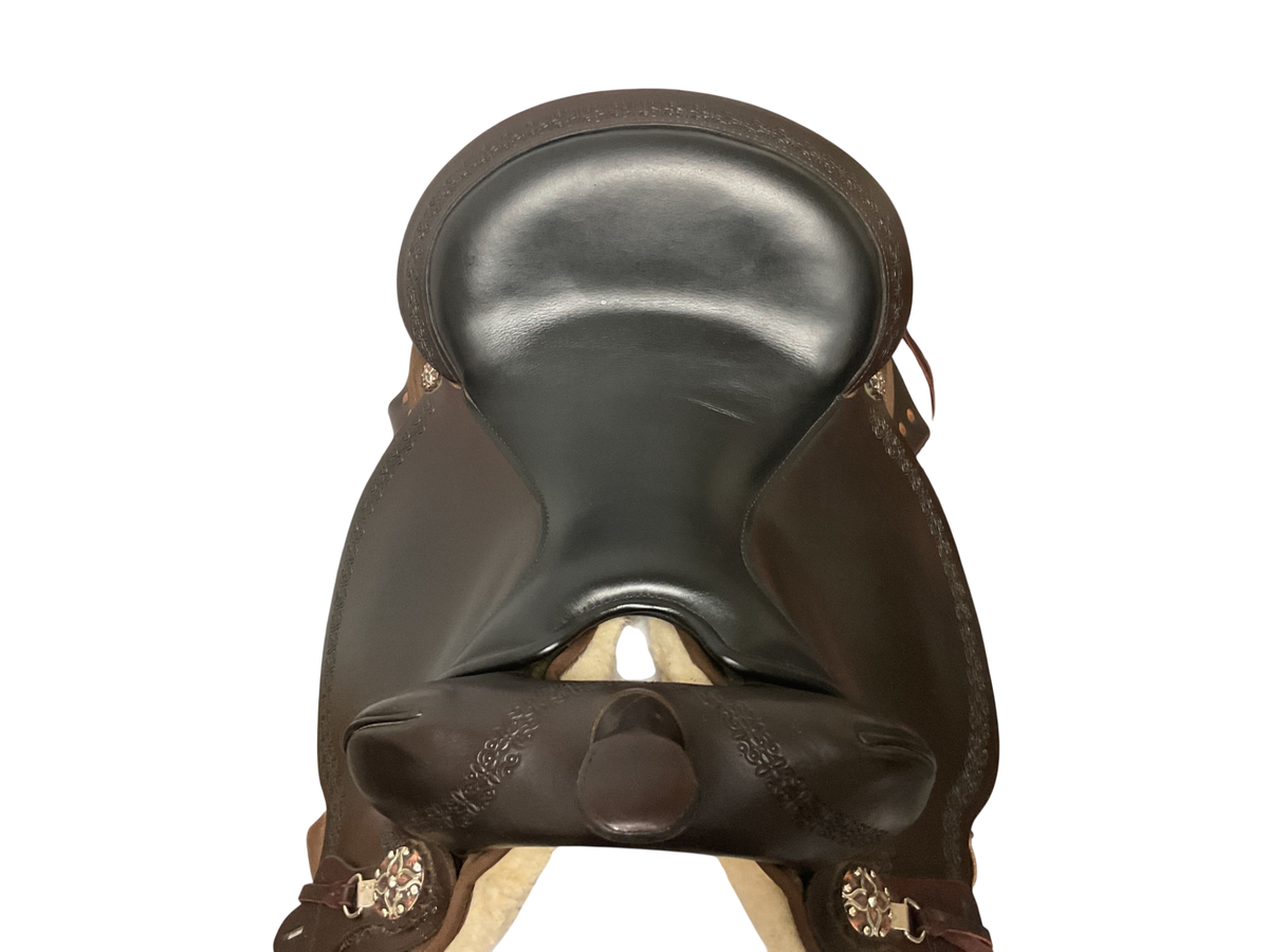 High Horse Daisetta Saddle 16 W BRN