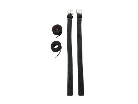 Nylon Latigos & Billets Black