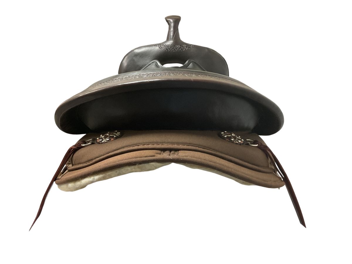 High Horse Daisetta Saddle 16 W BRN