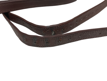 Pessoa Covered Stirrup Leathers 54” Brown