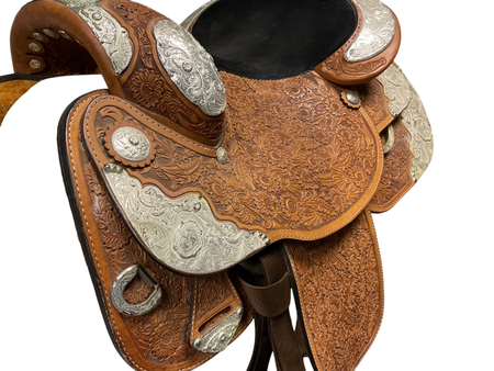 TexTan Imperial Show Saddle Western 16.5”