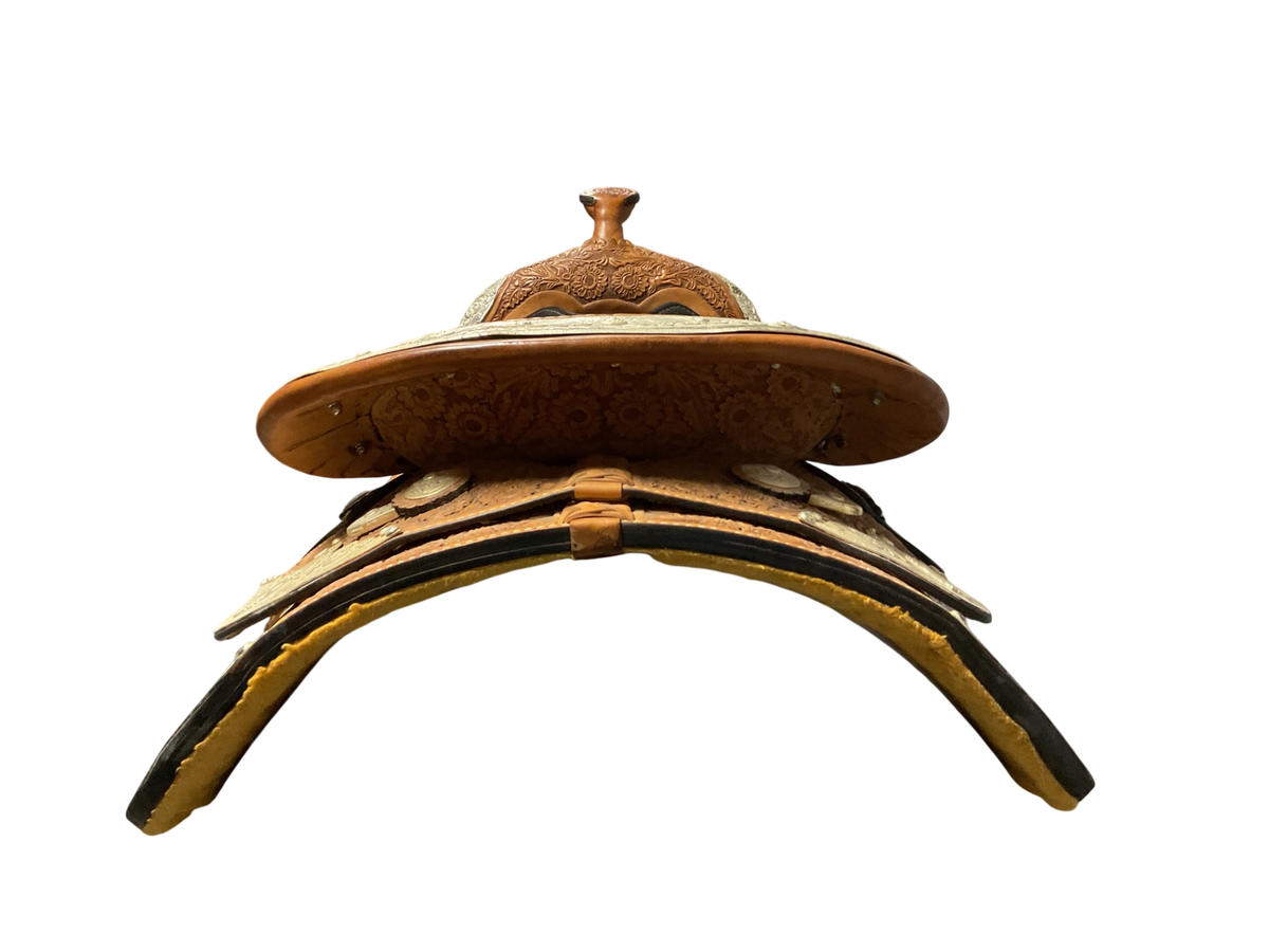 TexTan Imperial Show Saddle Western 16.5”