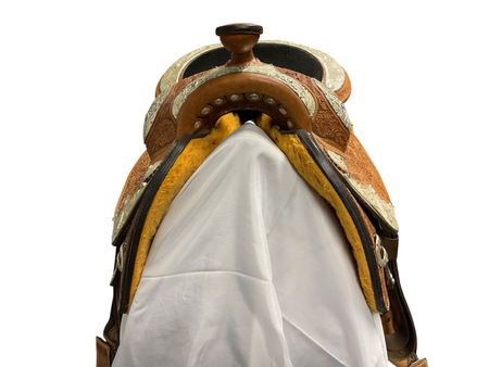 TexTan Imperial Show Saddle Western 16.5”