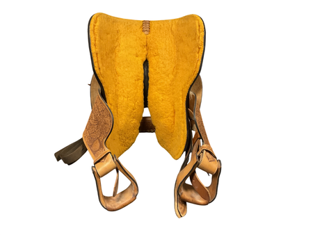 TexTan Imperial Show Saddle Western 16.5”