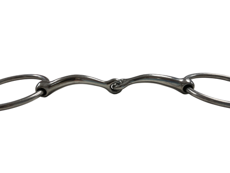 Loose Ring Single Joint Snaffle Bit 5.25”
