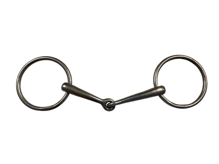 Loose Ring Single Joint Snaffle Bit 5” 