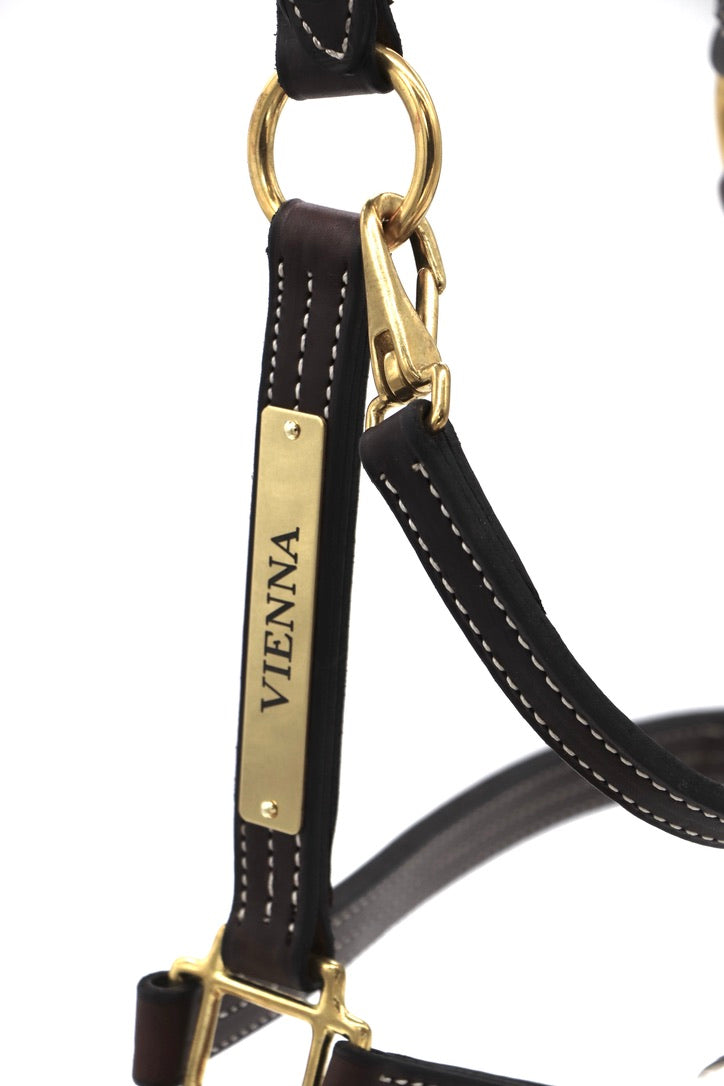 Elegant Halter Nameplate