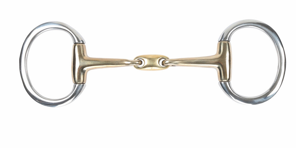 Brass Alloy Flat Ring Lozenge Eggbutt with Lozenge
