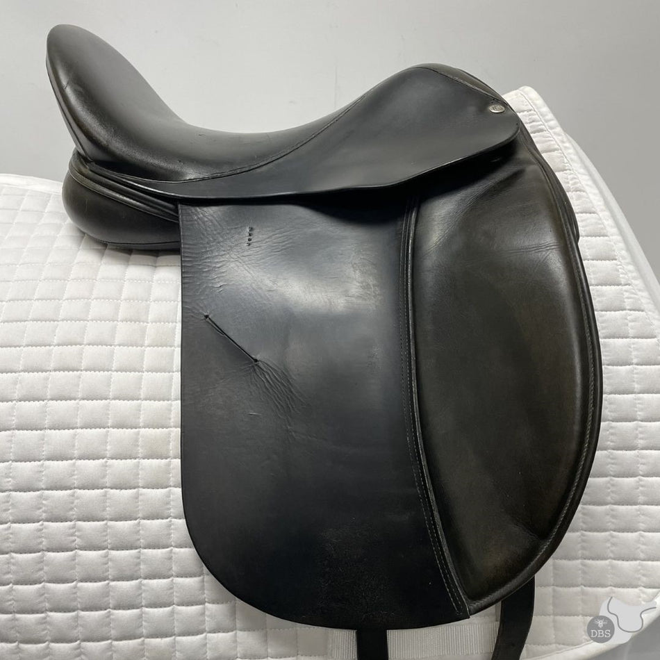 Custom Saddlery 16.5" M+ Royal Star Dressage Saddle