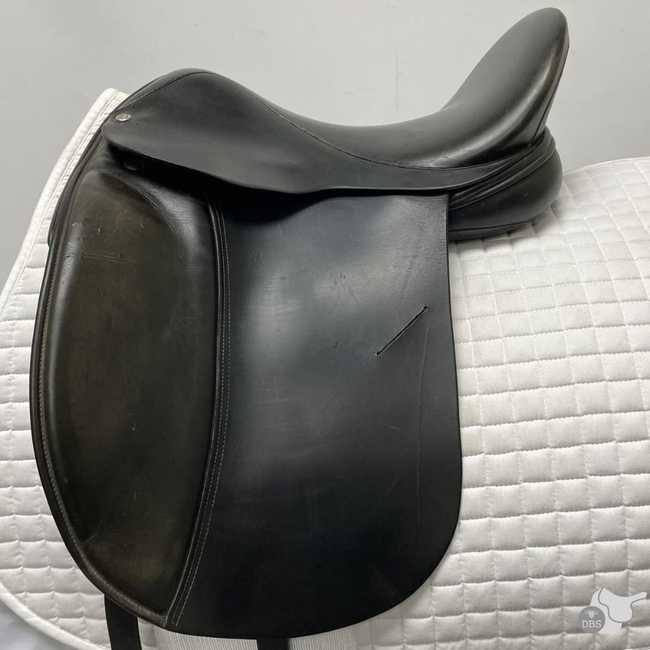 Custom Saddlery 16.5" M+ Royal Star Dressage Saddle