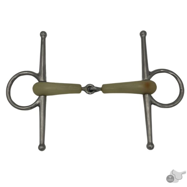 Happy Mouth Full Cheek Snaffle Bit 5.25