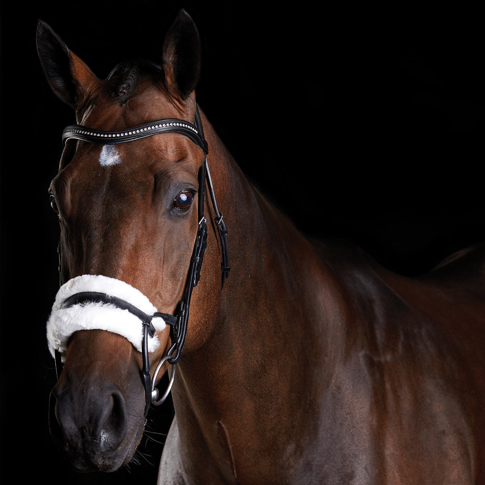 Collegiate Comfitec Sheepskin Bridle