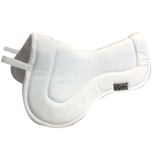Exselle Twill Half Pad in white