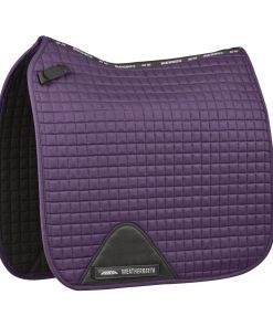 Weatherbeeta Prime Dressage saddle pad in purple penant