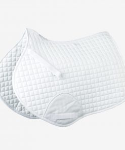 Roma Mini Quilt Shaped Saddle Pad white