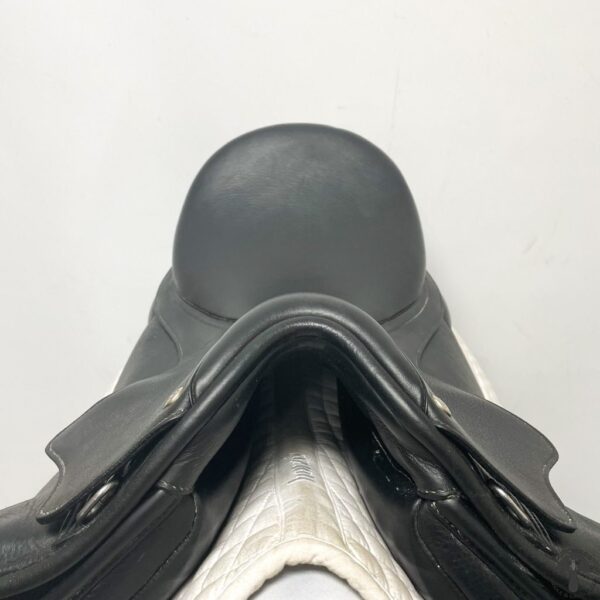 A close up of the seat of a horse 's saddle