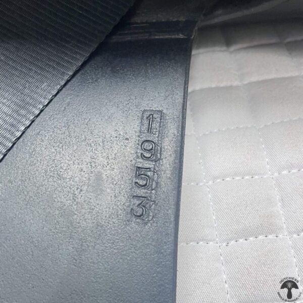 A close up of the inside of a car seat