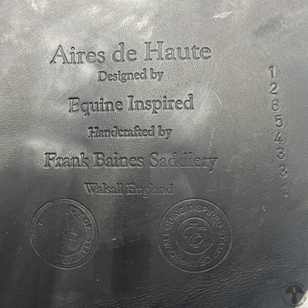 A close up of the words on the side of a plate