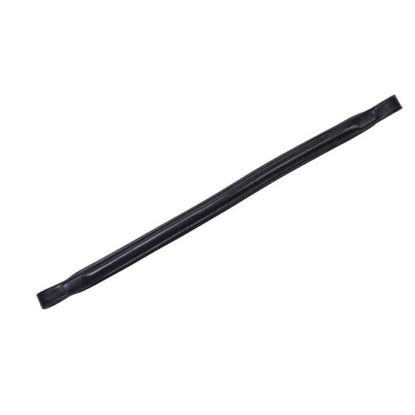 A black rod is bent to the side.