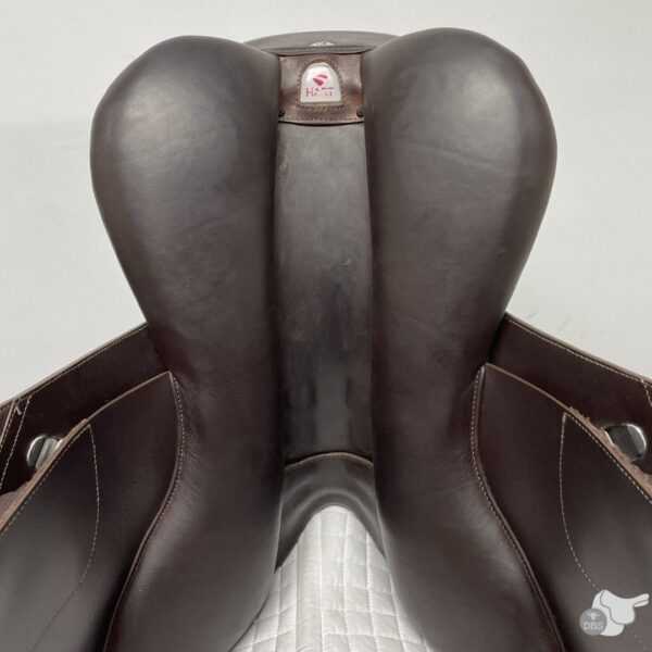 Bates 17" Elevation DS+ Luxe Interchangeable Jumping Saddle 2216 - Image 11