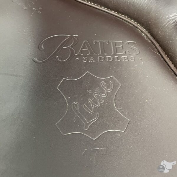 Bates 17" Elevation DS+ Luxe Interchangeable Jumping Saddle 2216 - Image 13